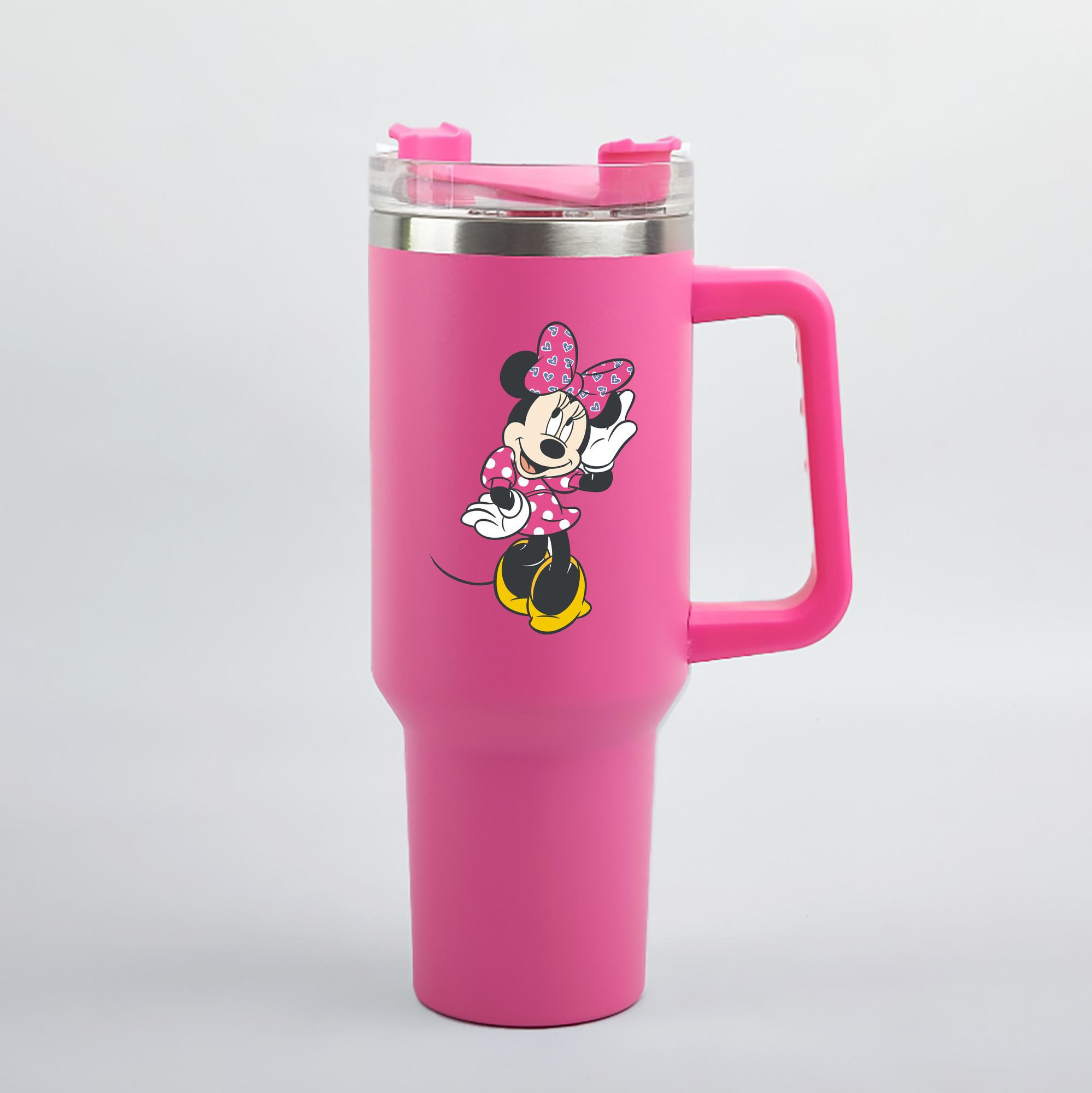 （画像用） ミッキーマウス Mickey Mouse 1200mL車用タンブラー（カラープリント）